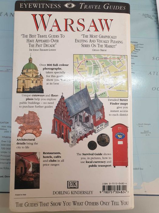 Guia de viagem Varsóvia em inglês