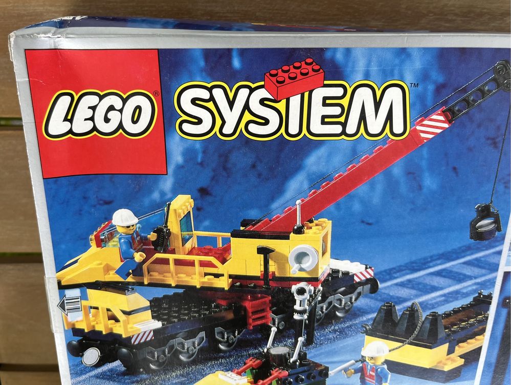 Nowy Lego System 4552 Żuraw / Kolejka 9V z 1995 r.
