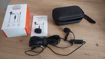 Mikrofon Krawatowy PRO 6M stereo jack 3,5mm do Kamery smartfona - Nowy