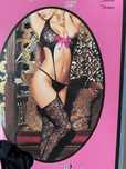 Bodystocking czarne bielizna erotyczna