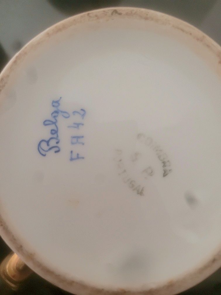 Serviço de loiça da Sociedade de Porcelanas de Coimbra