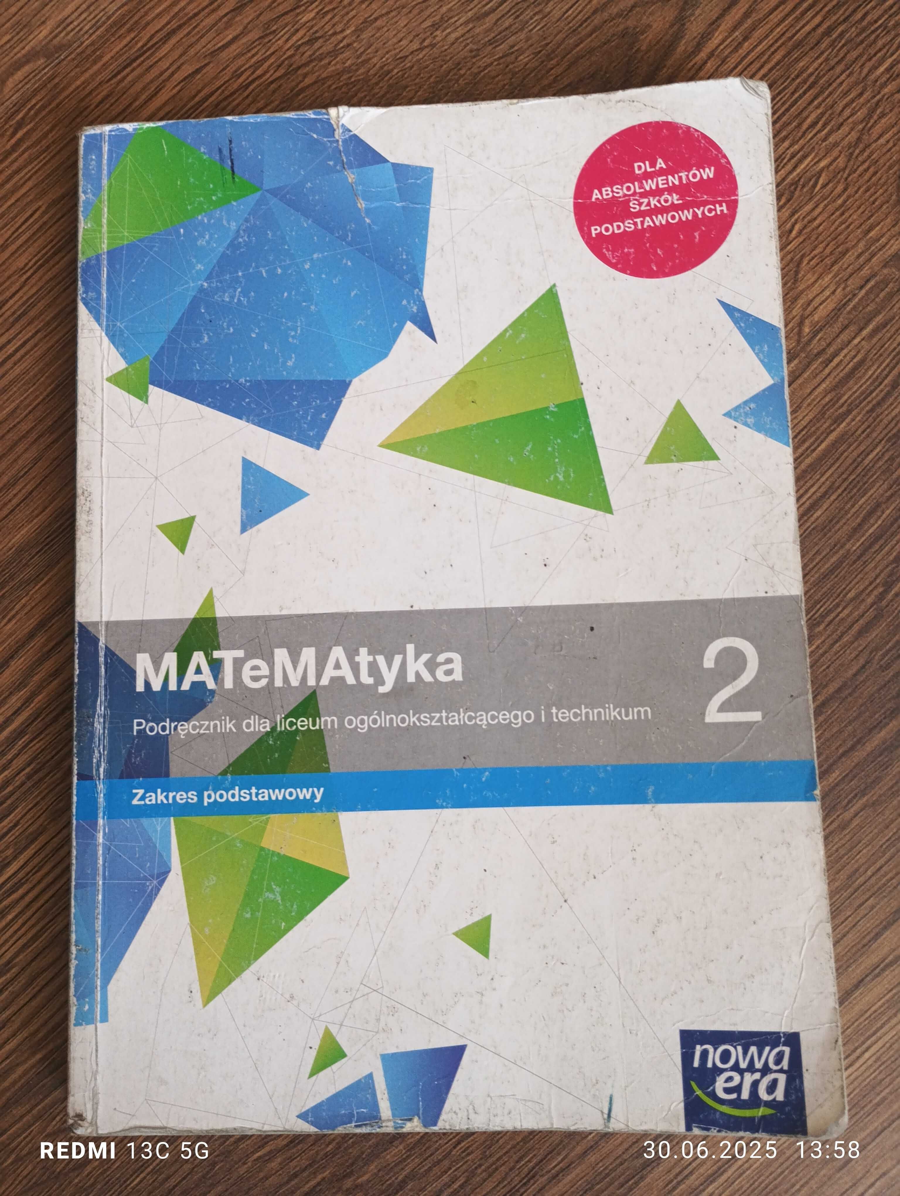 Matematyka 2 Nowa Era