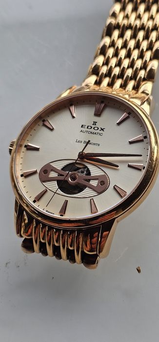 Zegarek Edox automat open Heart