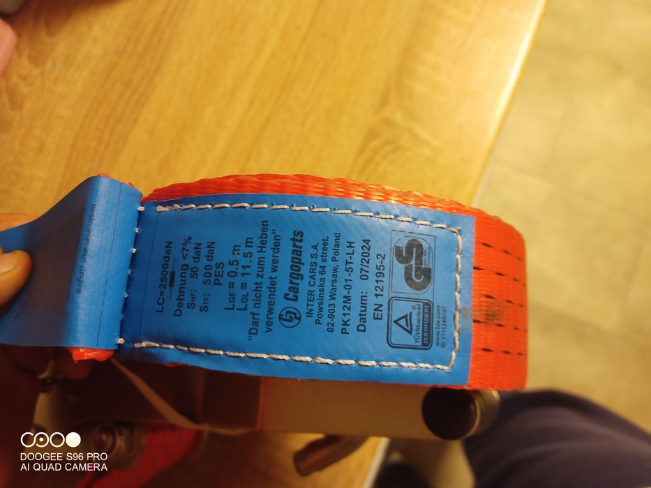 Pas transportowy 2 szt NOWE