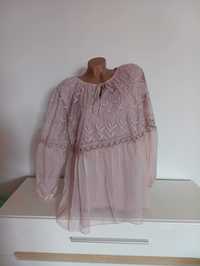 блузка пудрового кольору 54-56 розмір