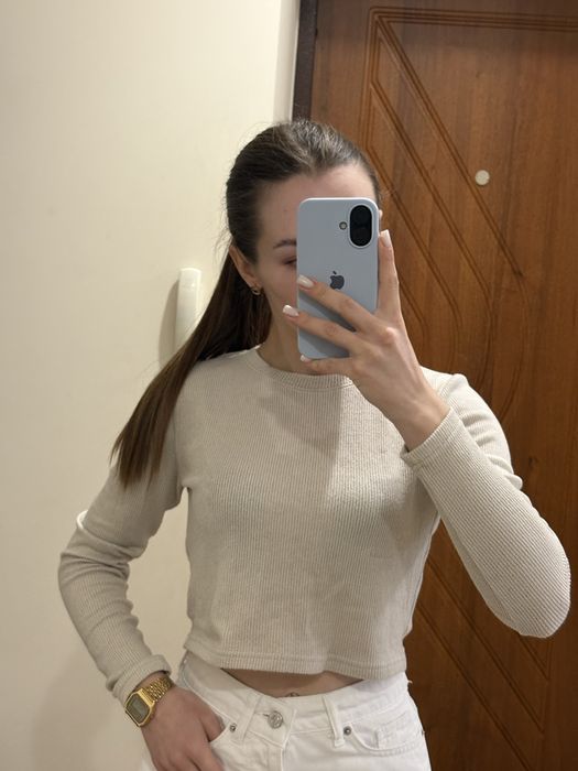 Мʼягенька кроп кофта