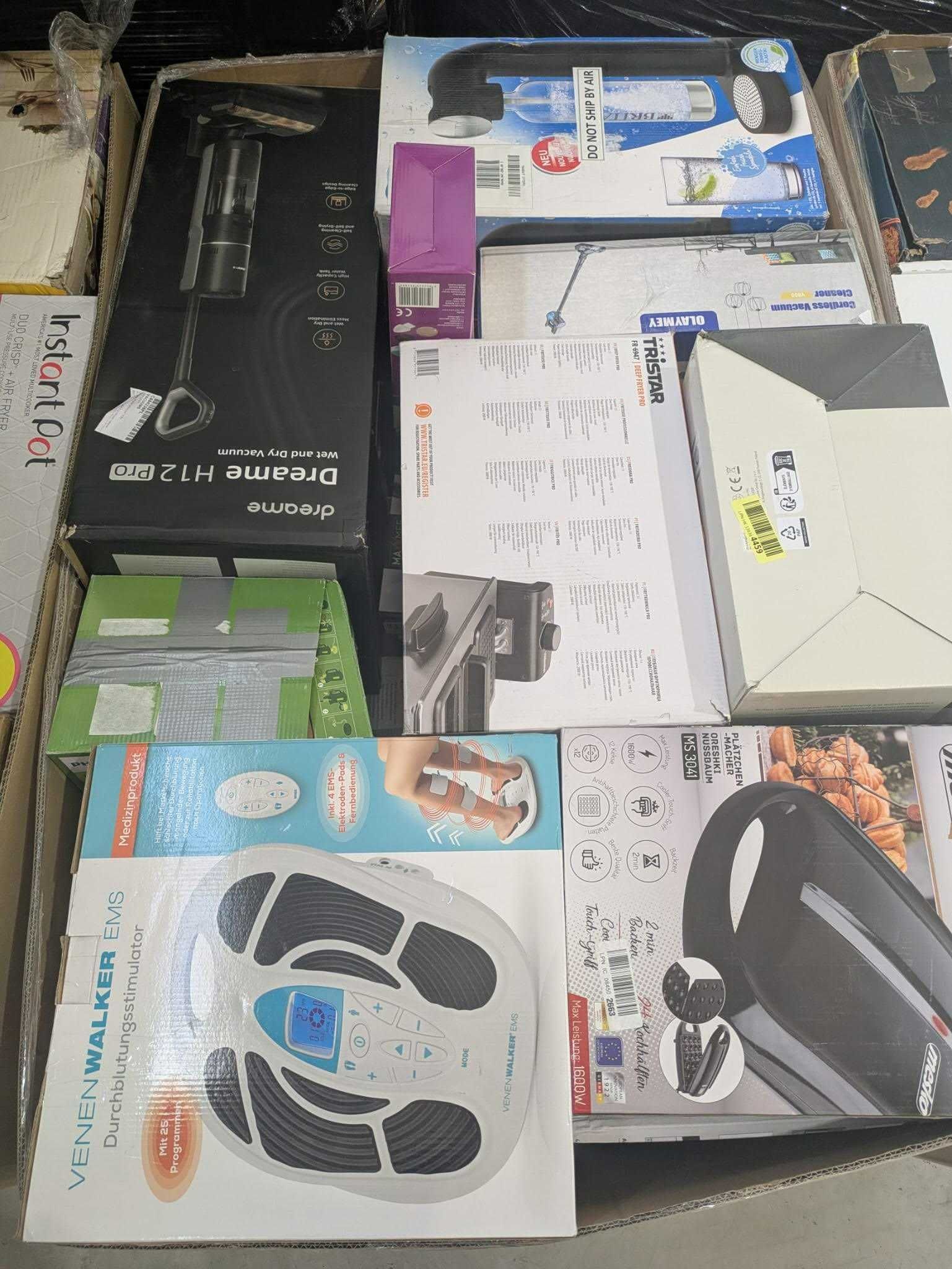 Вигідна пропозиція – мікс товар з Lidl та Amazon на палеті! 124 кг