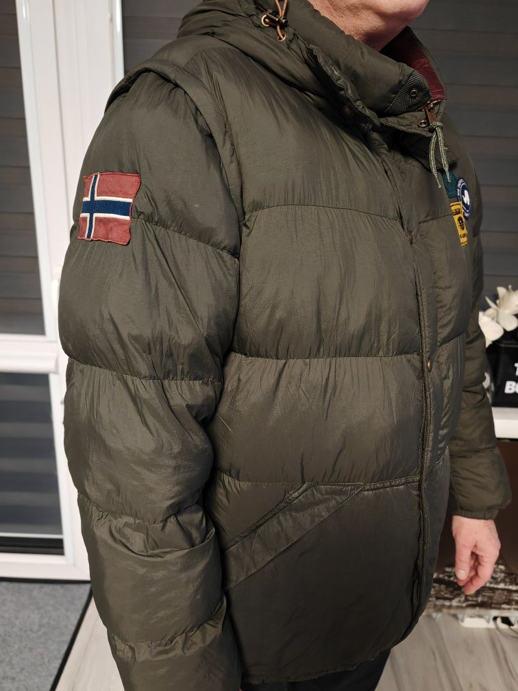 Super model kurtki puchowej Napapijri rozm XL/XXL