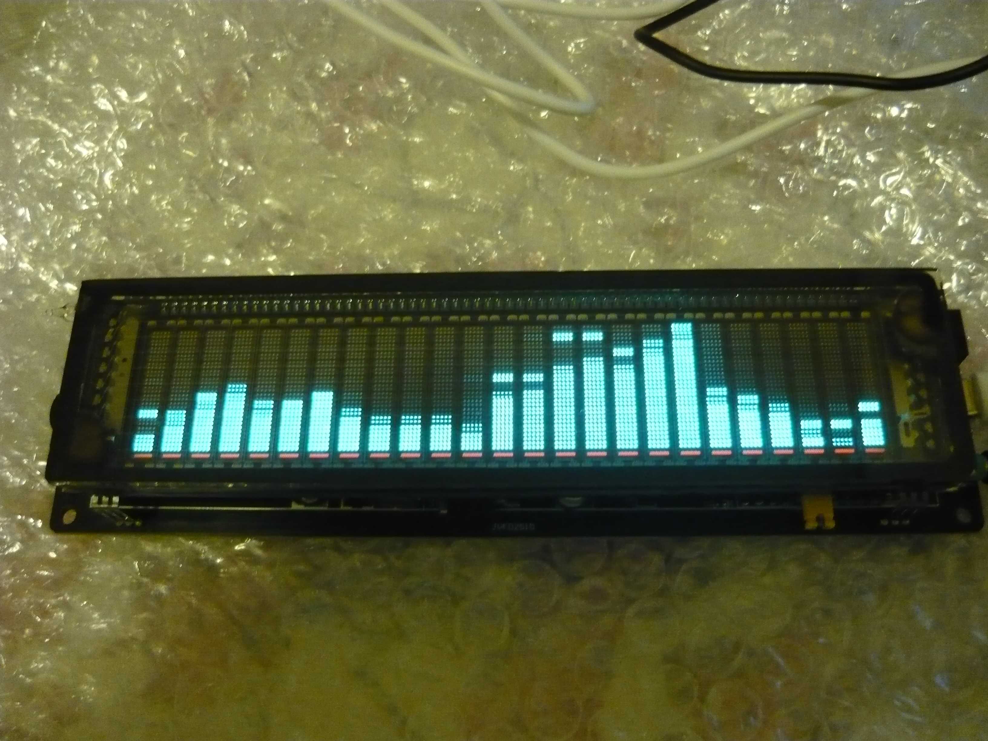 Wskaźnik widmo audio Technics spectrum korektor equalizer analizator B