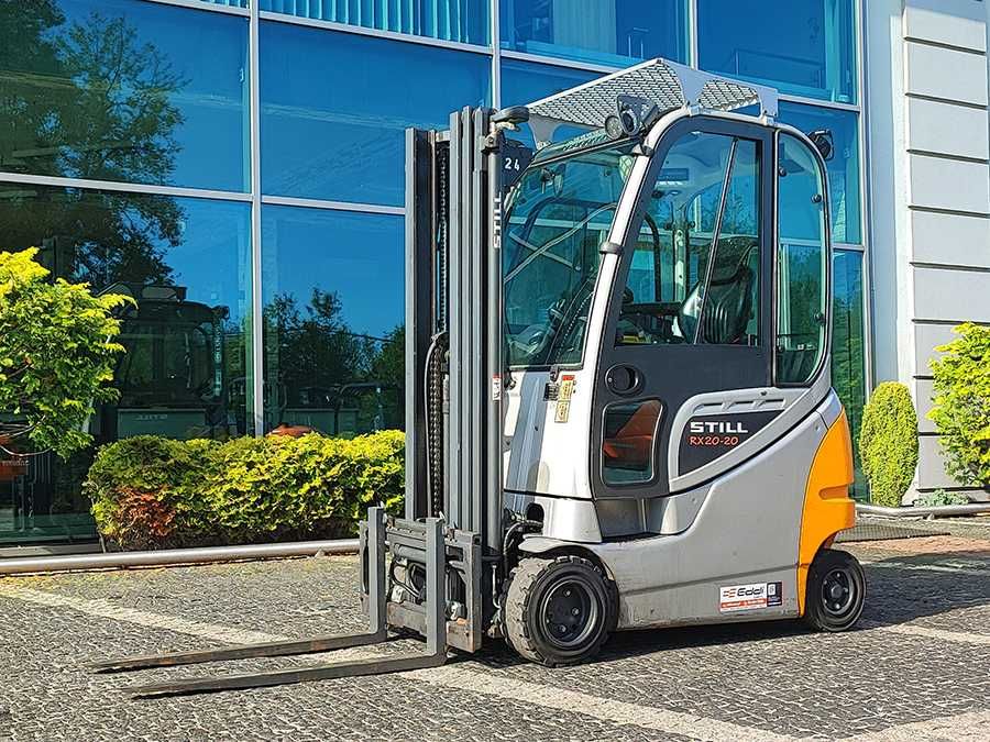 Wózek widłowy elektryczny Still RX 20-20P/H 2 t triplex 4,8 m |2017