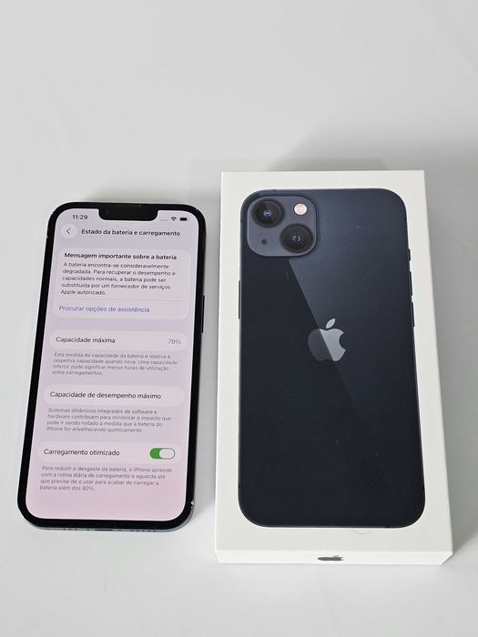 Iphone 13 128Gb.  79% Bateria. Ótimo estado.  Tudo de origem.