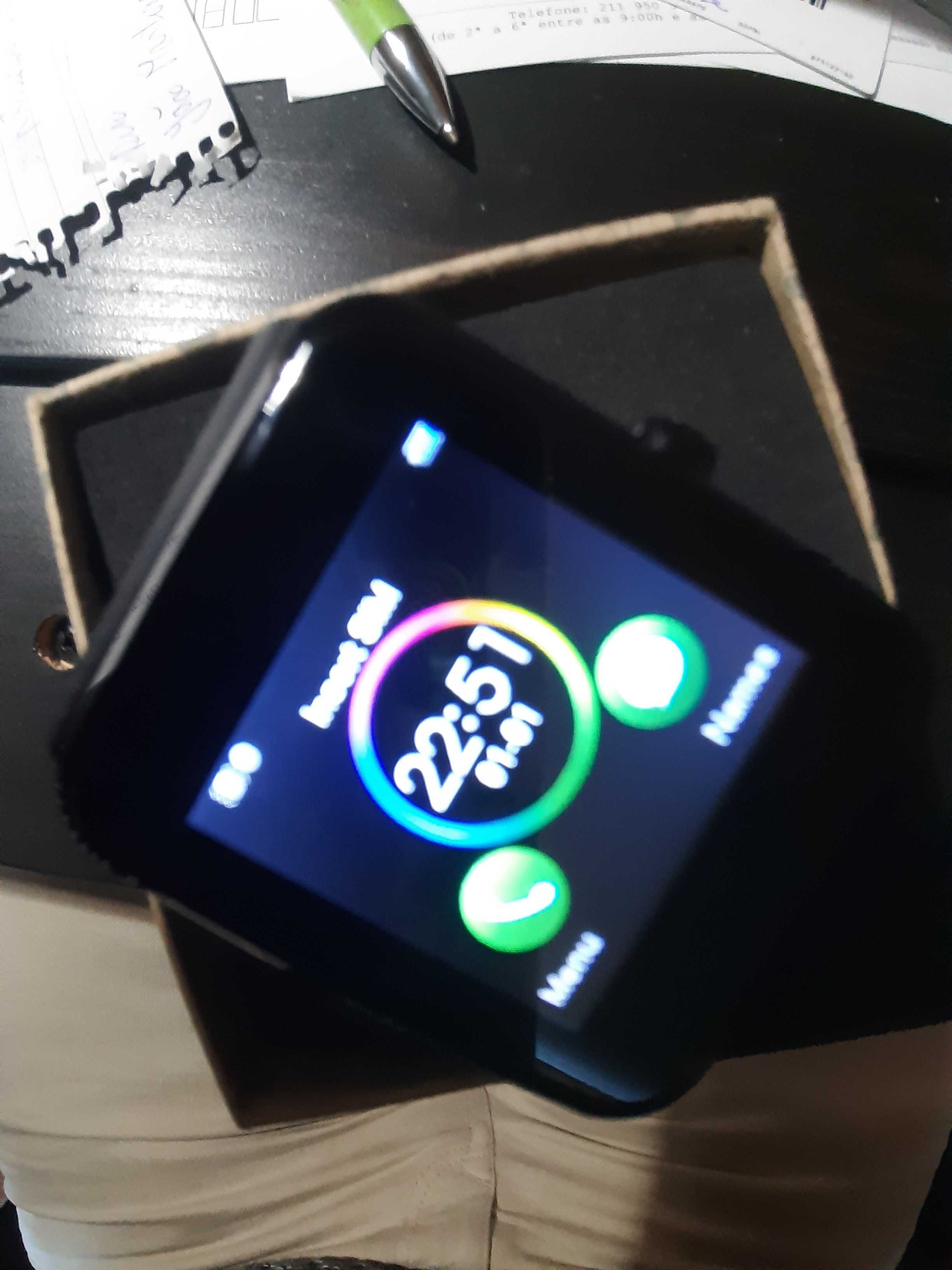 smart watch phone novo oferta do segundo sem bateria