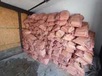 Drewno rozpałka Modrzew suchy!!! 10kg worek 35zl