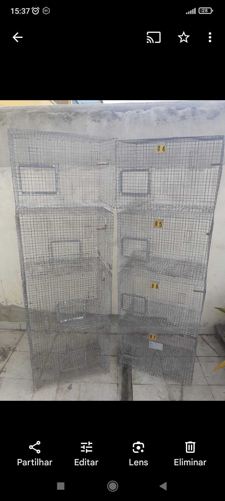 Módulos de gaiolas