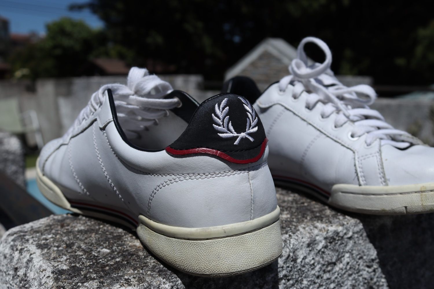 Sapatilhas Fred Perry usadas