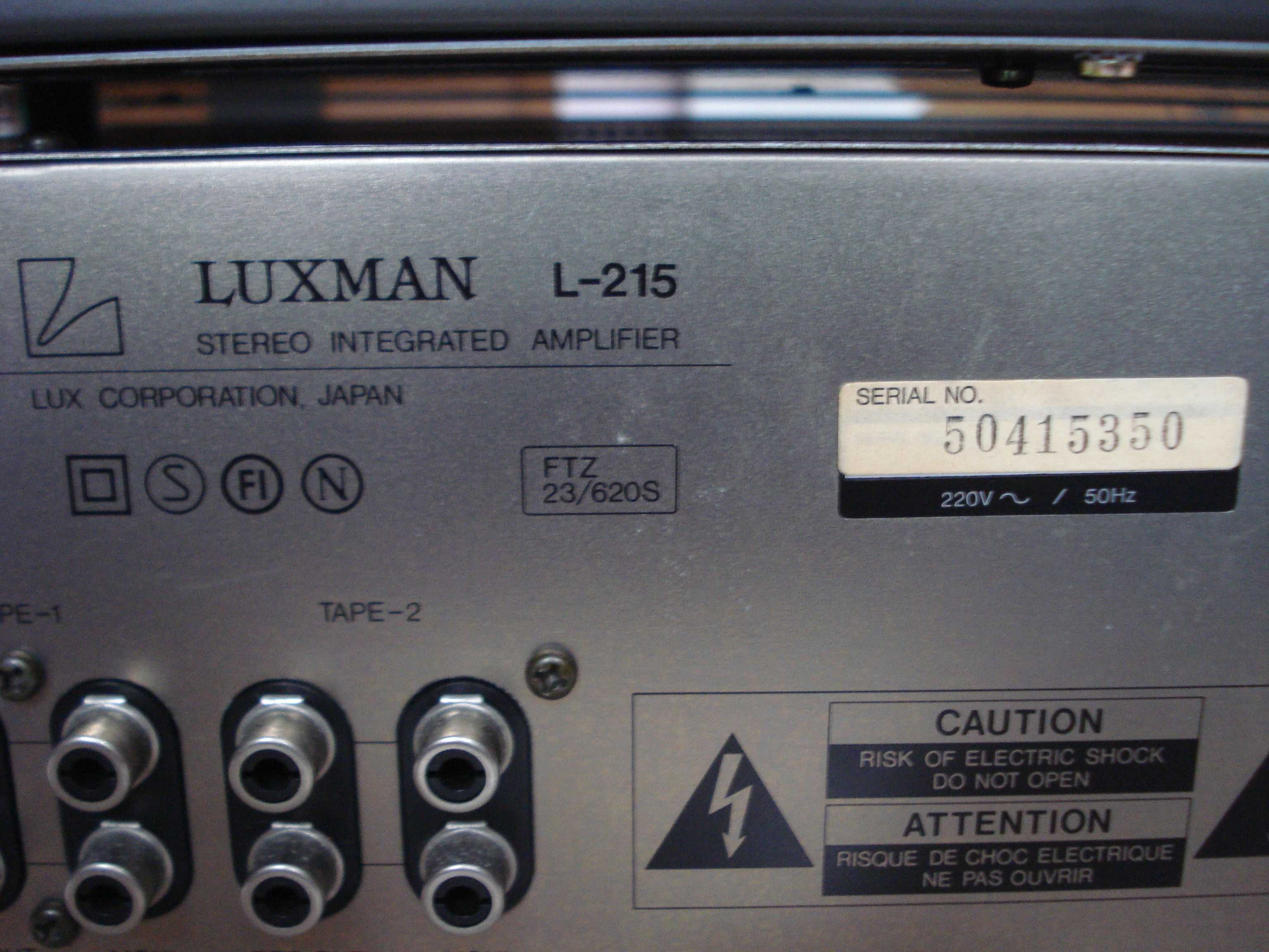 Підсилювач "Luxman" L-215, тюн. T-4