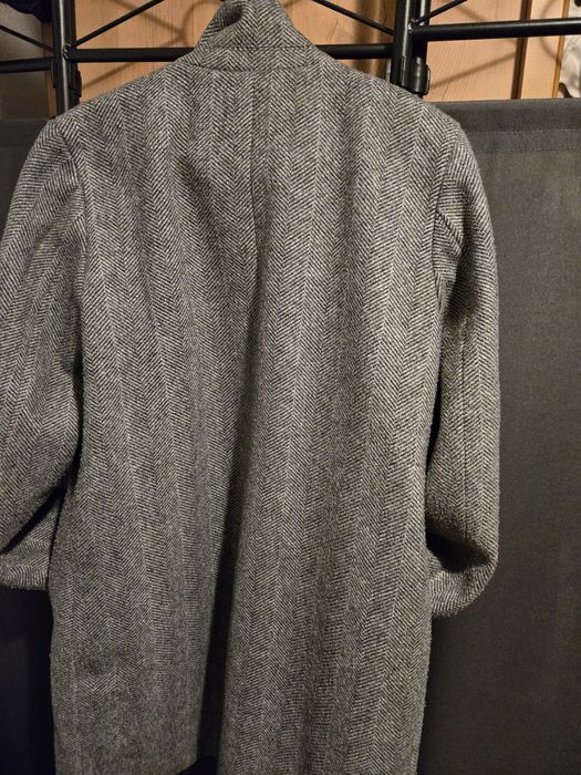 Płaszcz  damski  w jodełkę