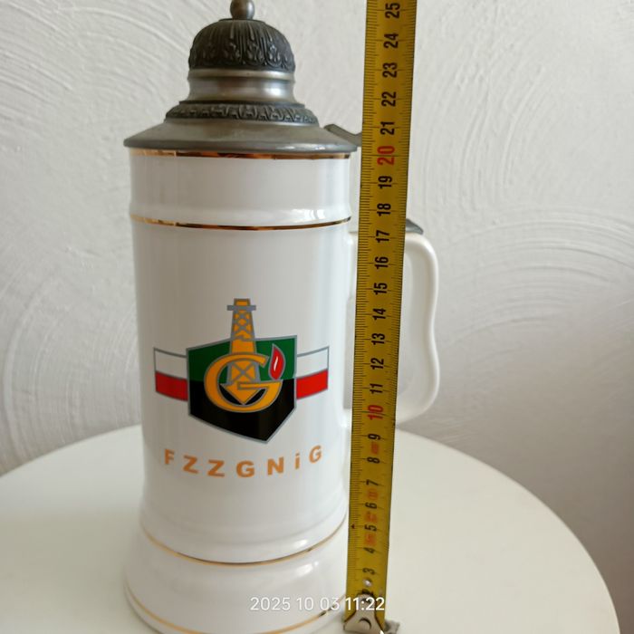 Kufel piwny pamiątkowy