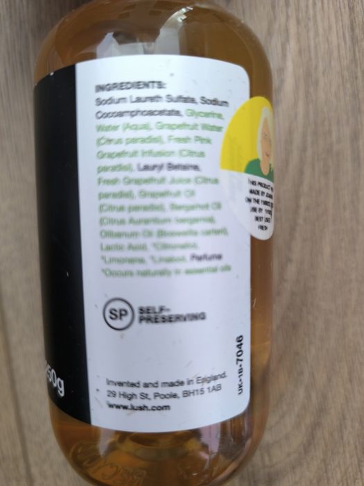 Zestaw kosmetyków firmy LUSH