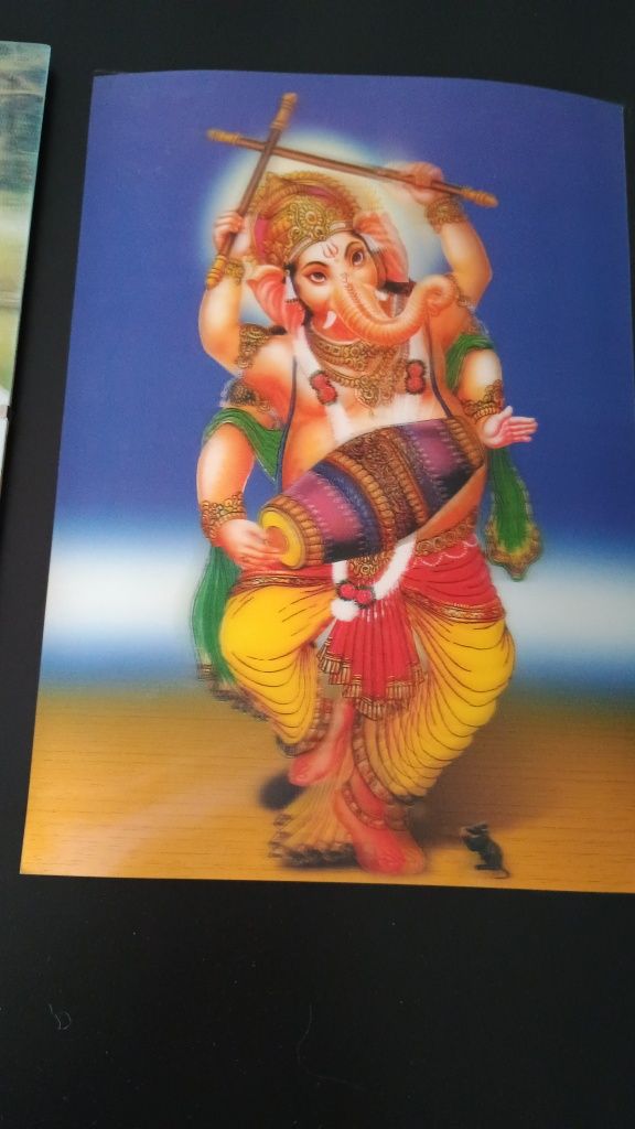 Мурти Шива Рама Ганеша Хануман Кришна Парвати плакат