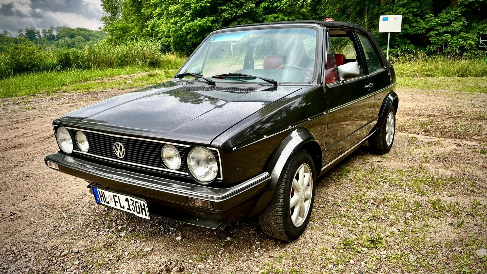 Golf MK 1 super stan 1985r Cabrio