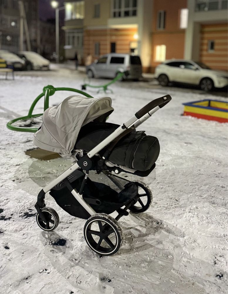 ТЕРМІНОВО сайбекс cybex balios s lux, 2 в 1, lava grey