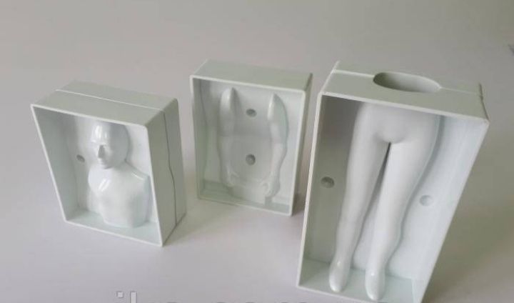 3Д молд из пластика для изготовления фигурок. Мужчина, женщина, ребёно