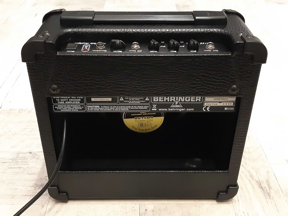 Lampowy Wzmacniacz Gitarowy Behringer Vintager -wysyłka Gratis-zamiana