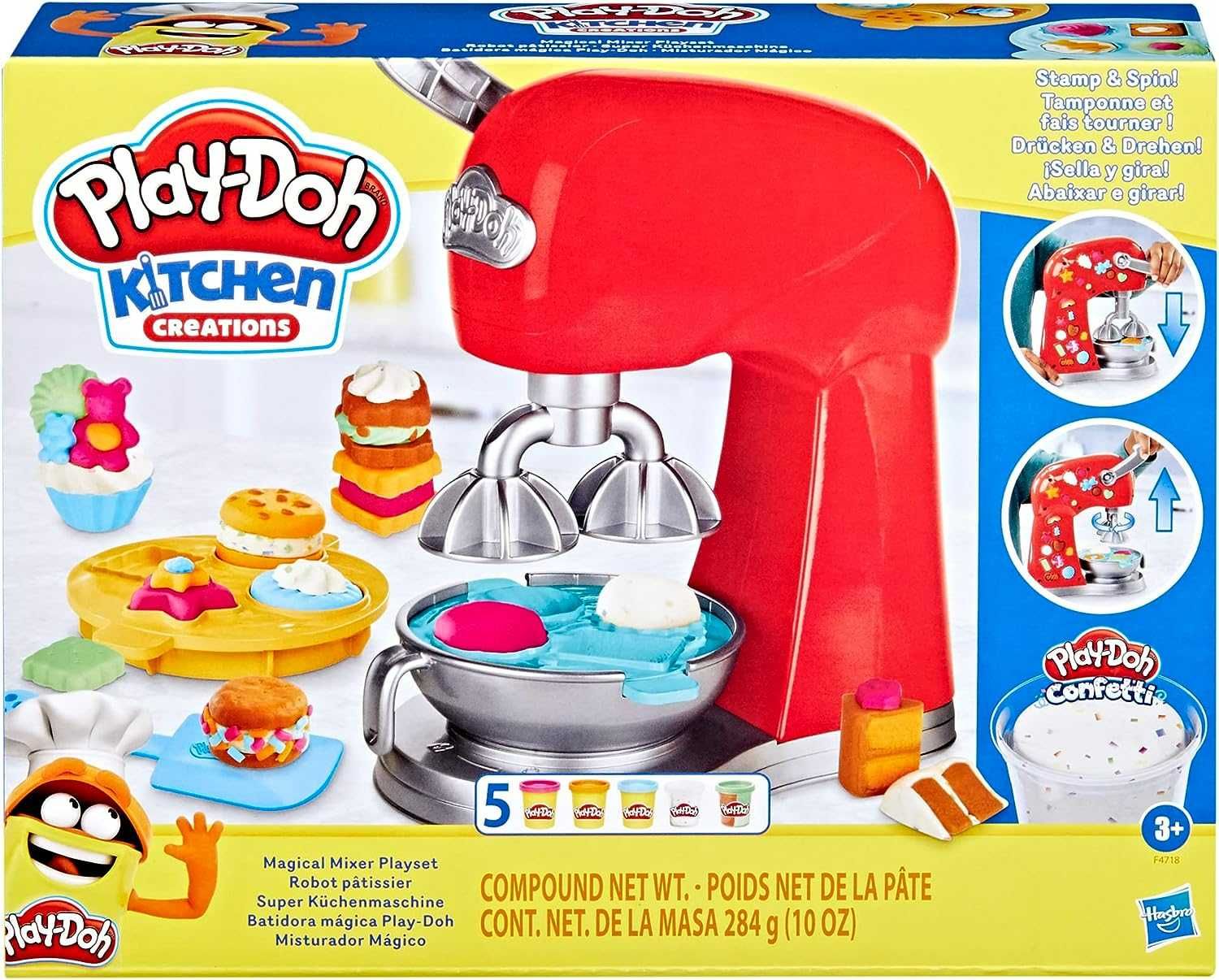Play-Doh Kitchen Mixer, Pizza. Плей До міксер. Плей До піца