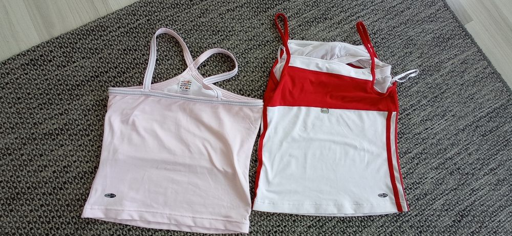 Bluzki,koszulki adidas damskie 2szt.
