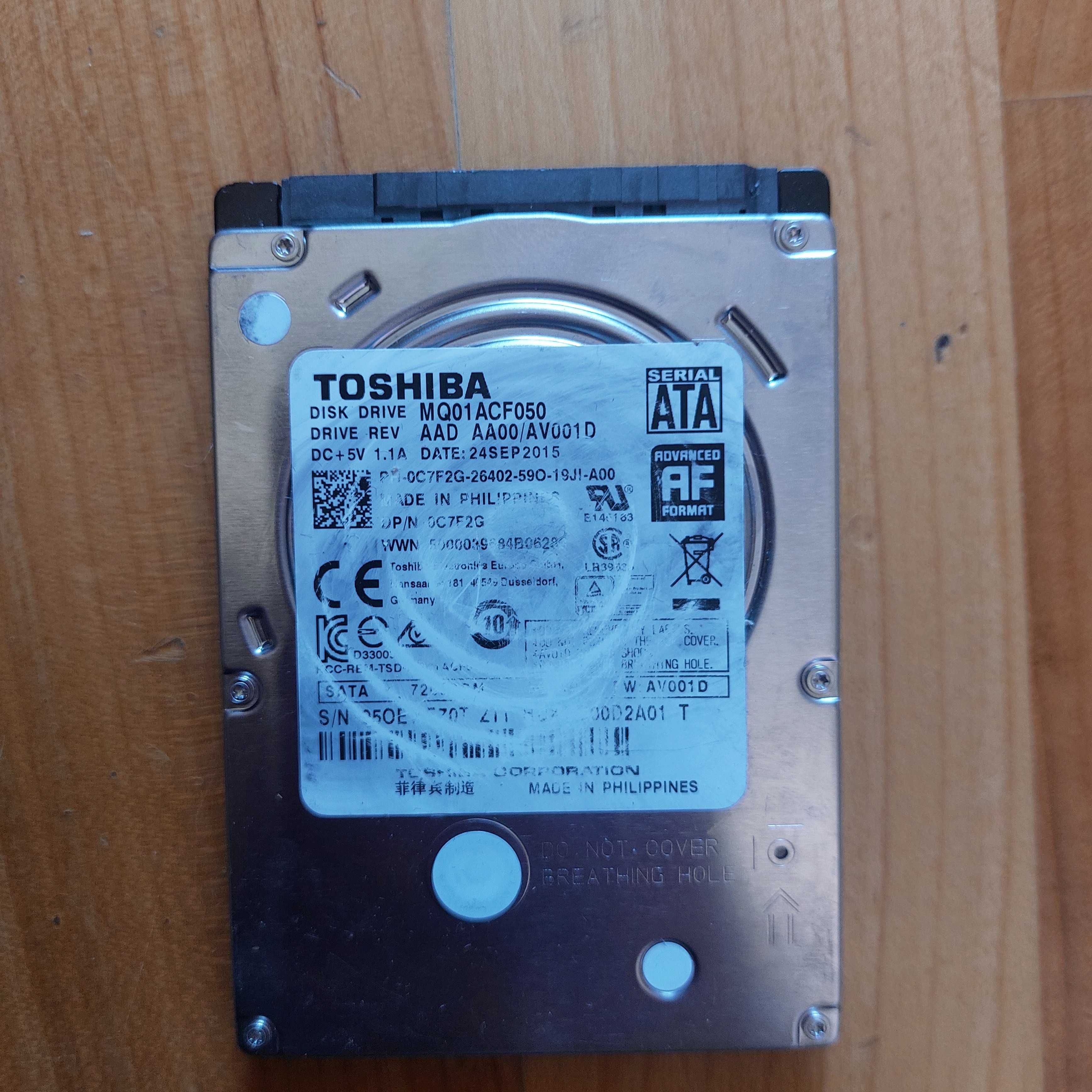HDD 1TB-500GB-320GB SSD 1TB-512GB Нерабочие