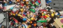 1 kilogram losowych klocków lego