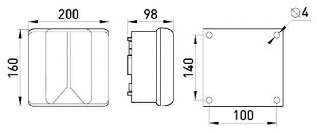 Коробка распределительная с клеммной колодкой 925k