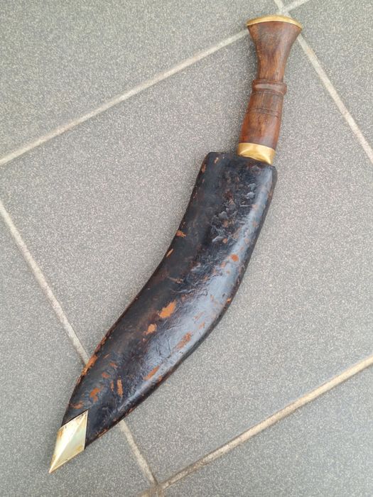 Stare Kukri Nepal nóż Gurkhów