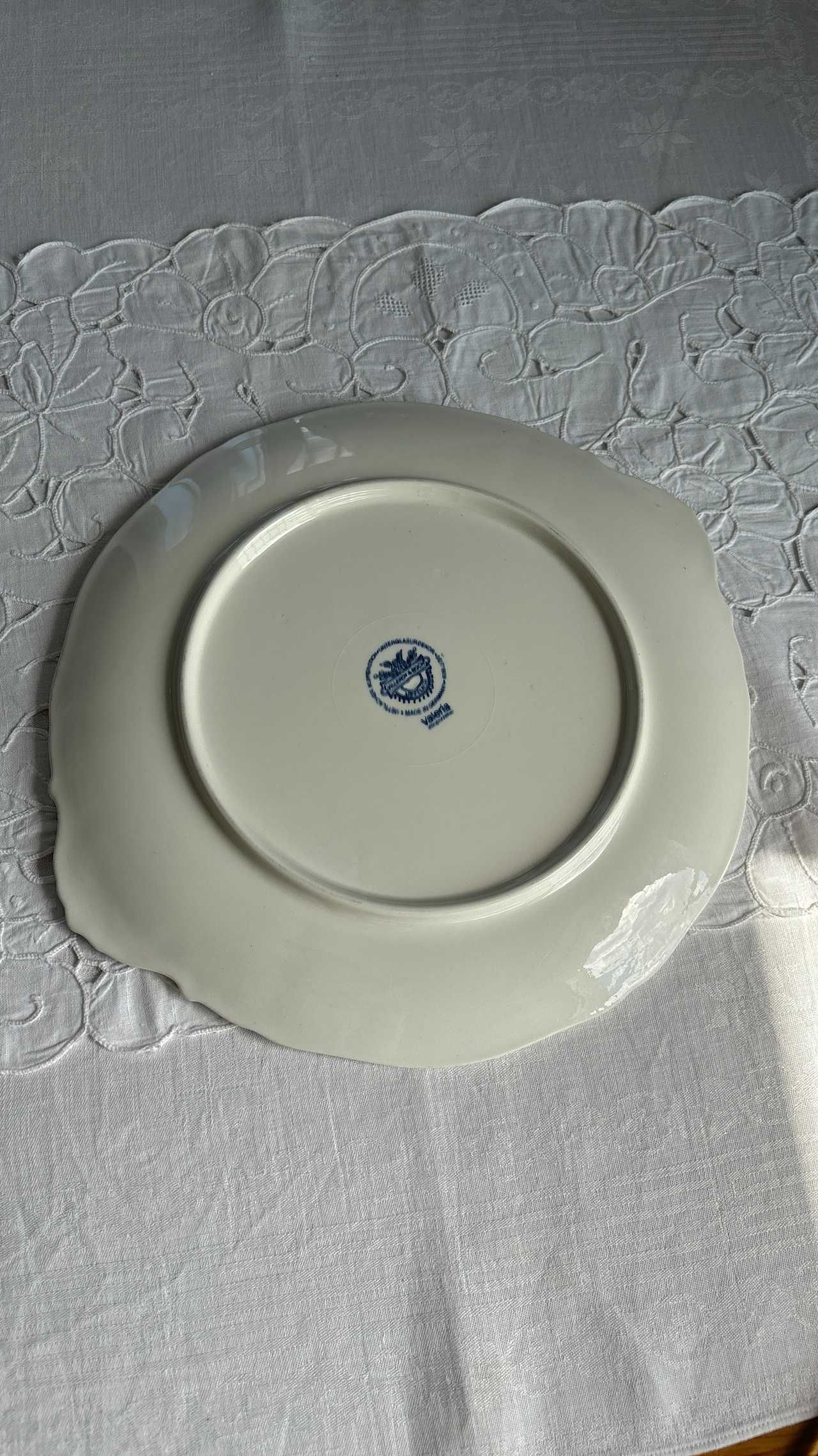 Villeroy & Boch Valeria patera do ciasta 28,5* 26,5 cm kolor kobaltowy