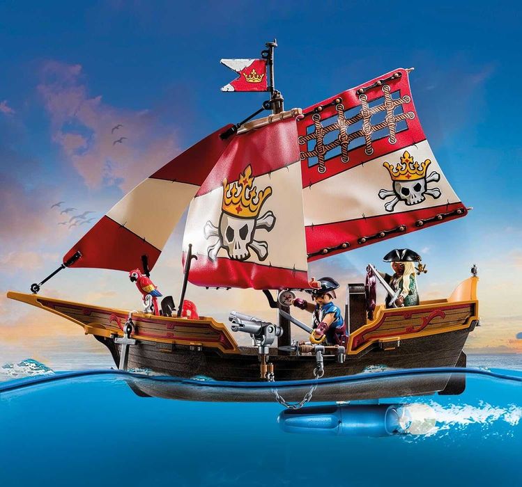 Конструктор Плеймобіль Піратський Корабель Playmobil Pirate Ship 71418