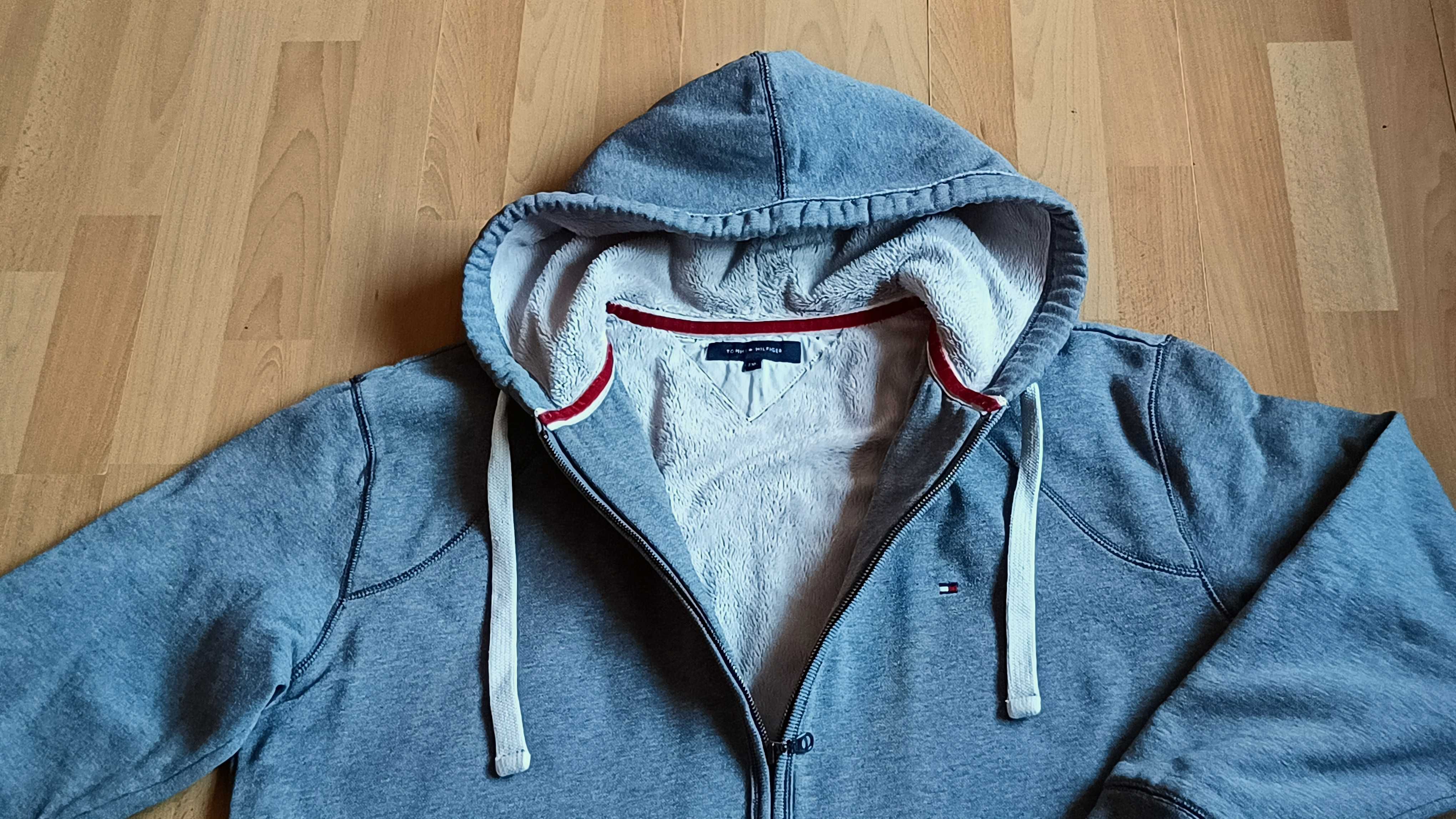 Męska bardzo ciepła bluza TOMMY HILFIGER r.XXL stan bardzo dobry