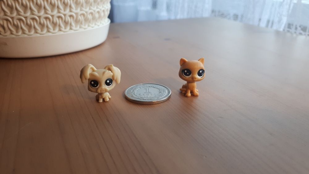 Malutkie figurki Littlest Pet Shop pies i kot