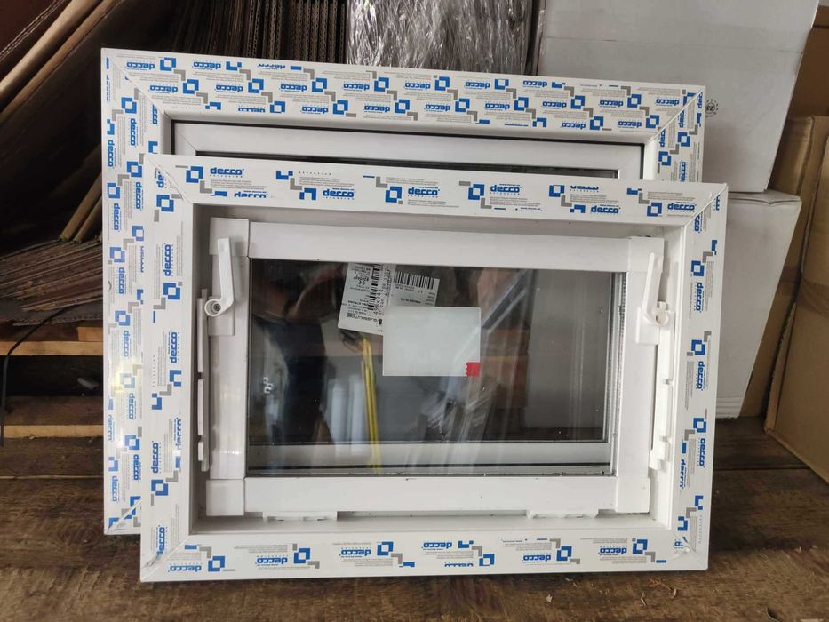 Inwentarskie Okna_ gospodarcze okno uchylne przemysłowe PCV NOWE