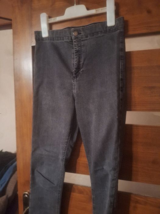 Spodnie damskie TopShop,bawełna,W30,L32 stan bardzo dobry.