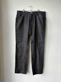 Чорні джинси Billionaire 100% льон 56 розмір маломірять