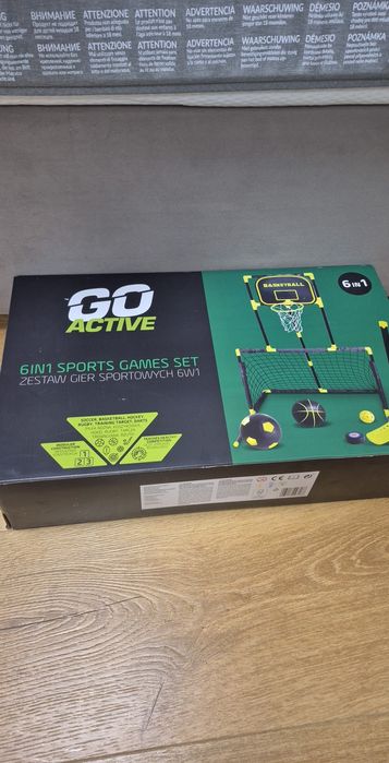 GoActive 6w1 gry dla dzieci aktywne dziecko 6 gier sportowych