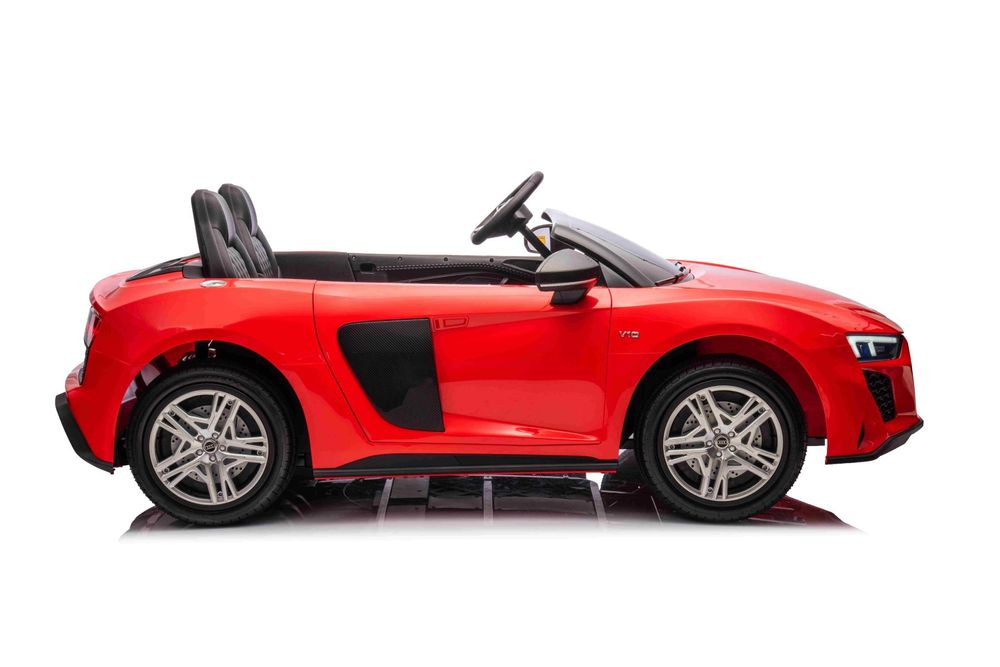 Dwuosobowy MAX 100Kg 2x200W 24V14Ah Auto na akumulator Audi Spyder R8