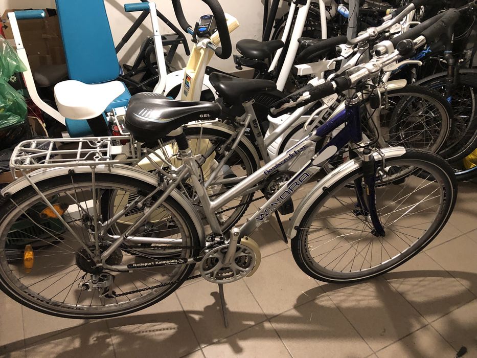 Rower trekingowy damski kola 28 cali aluminium