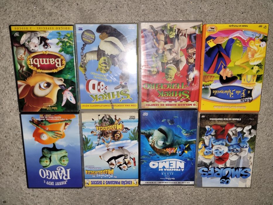 Dvds de desenhos animados