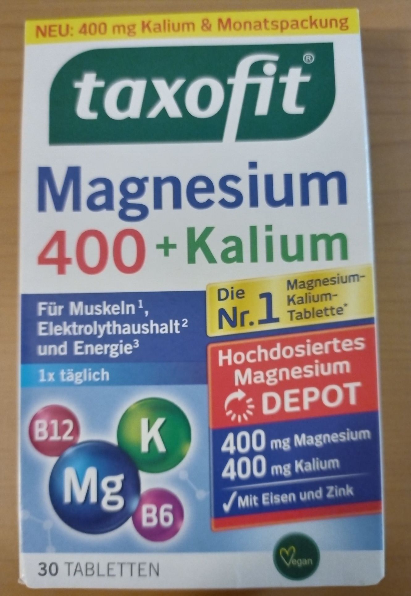Magnesium 400 + Kalium . Харчові добавки
Харчові добавки
400+ Kalium