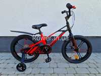 Велосипед магнієвий 4-6 років Corso Elite EL-18375 18 red-black