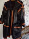 Продам кожаний тренч 48-50 р р