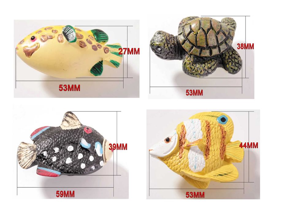 Zestaw gałki do mebli uchwyty meblowe z motywem morskim Dekoracja domu