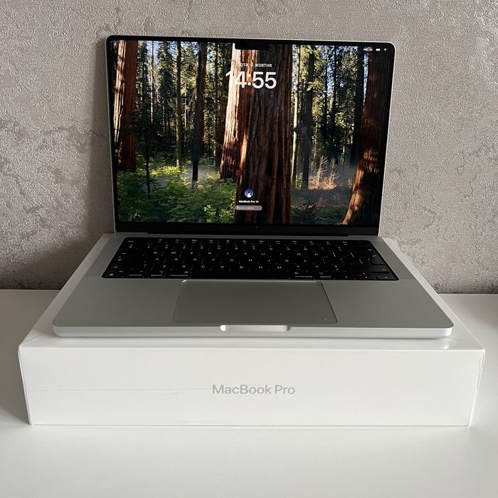 MacBook Pro 14 2021 silver M1 Pro 16Gb 1Tb 140c FullBox